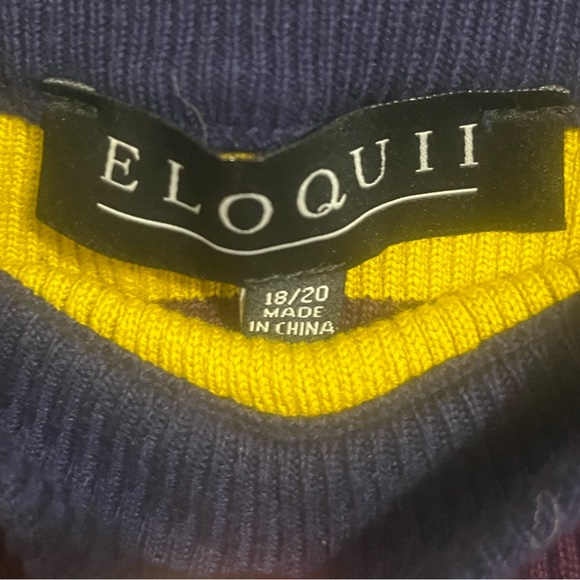 Eloquii Striped Stretchy Pencil Skirt 18/20 - Picture 6 of 10